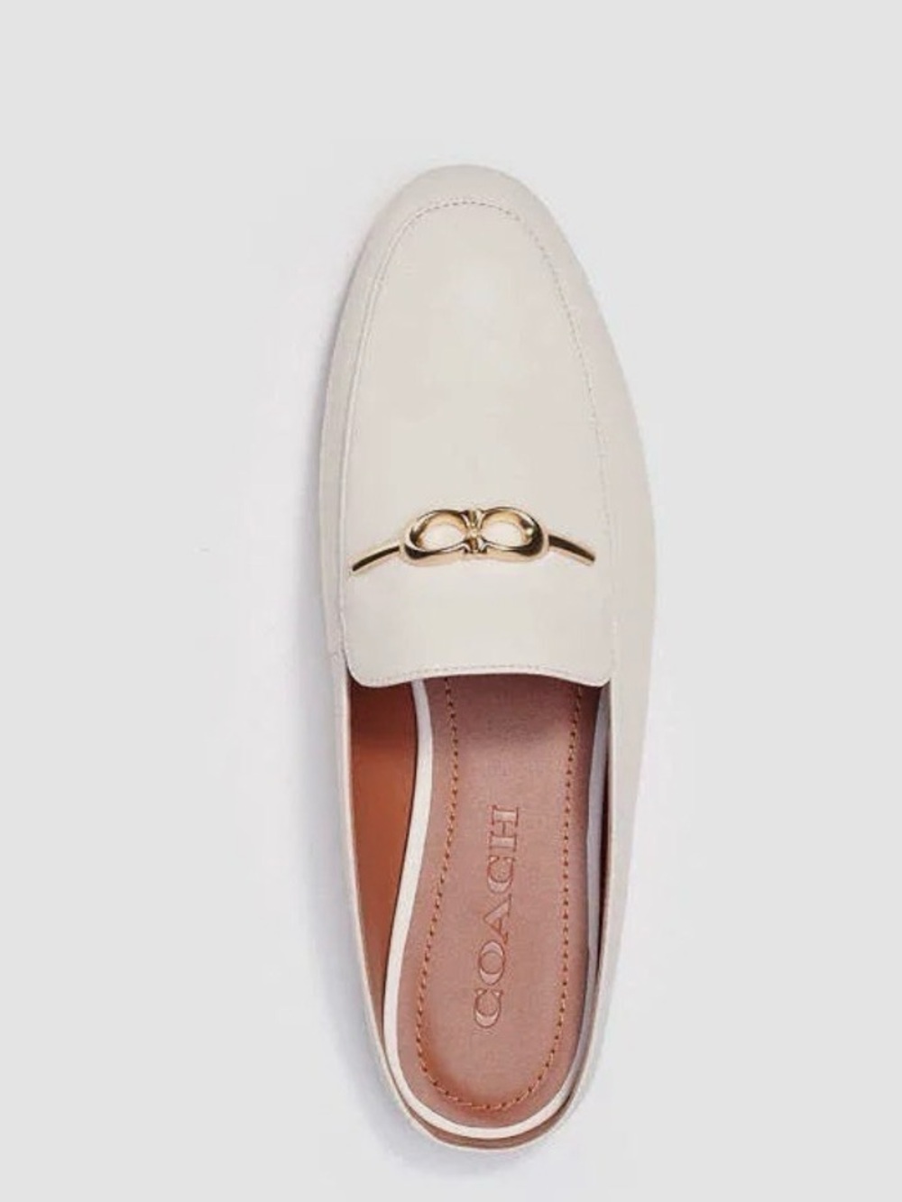 Coach Sienna Slide Loafers - chalk size 5